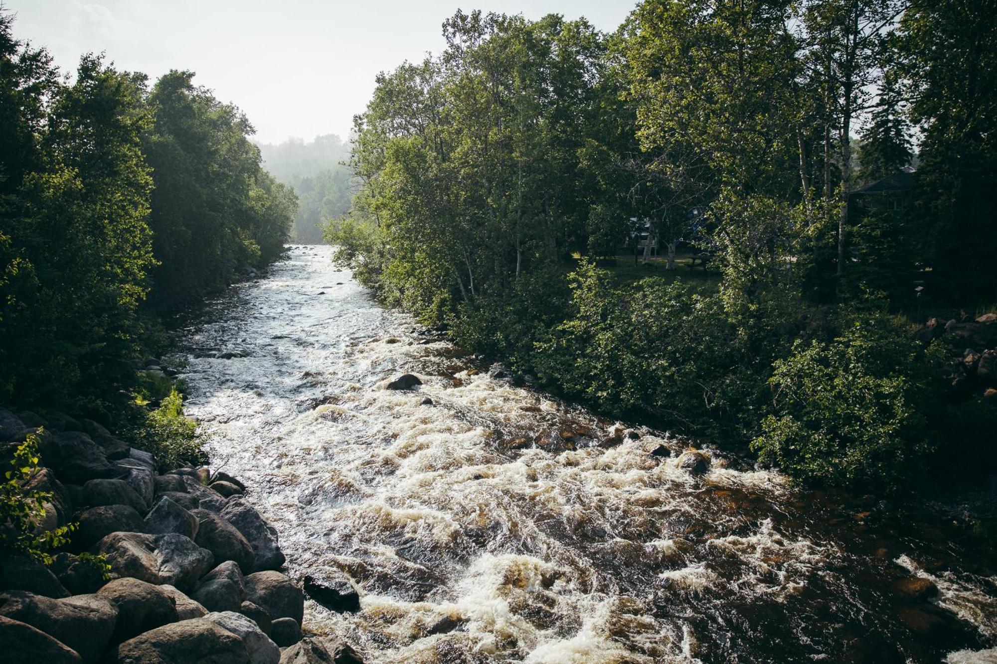 Motel Des Cascades Baie-Saint-Paul Exteriér fotografie