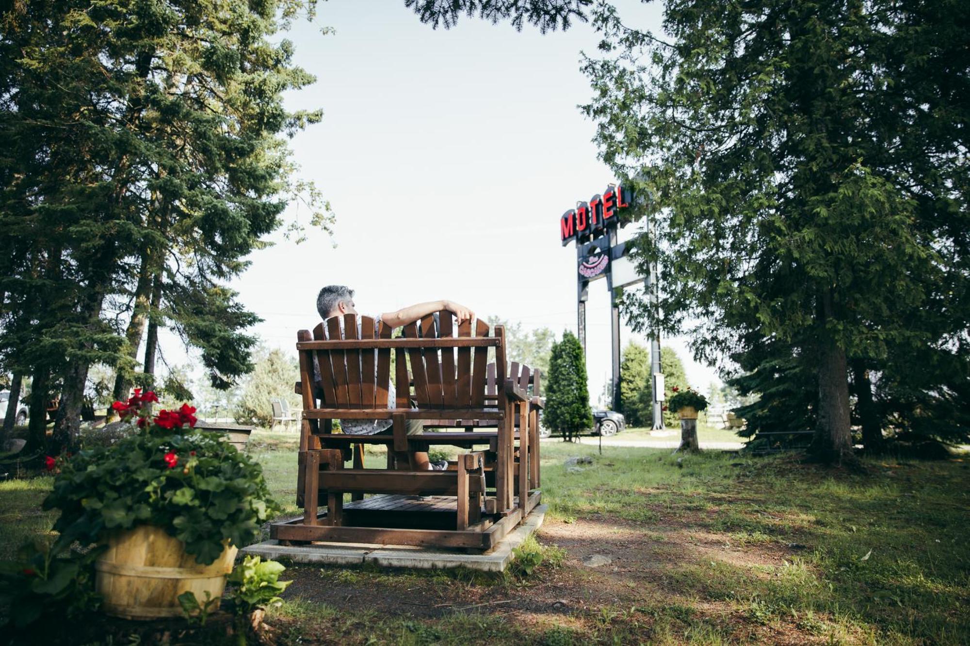 Motel Des Cascades Baie-Saint-Paul Exteriér fotografie