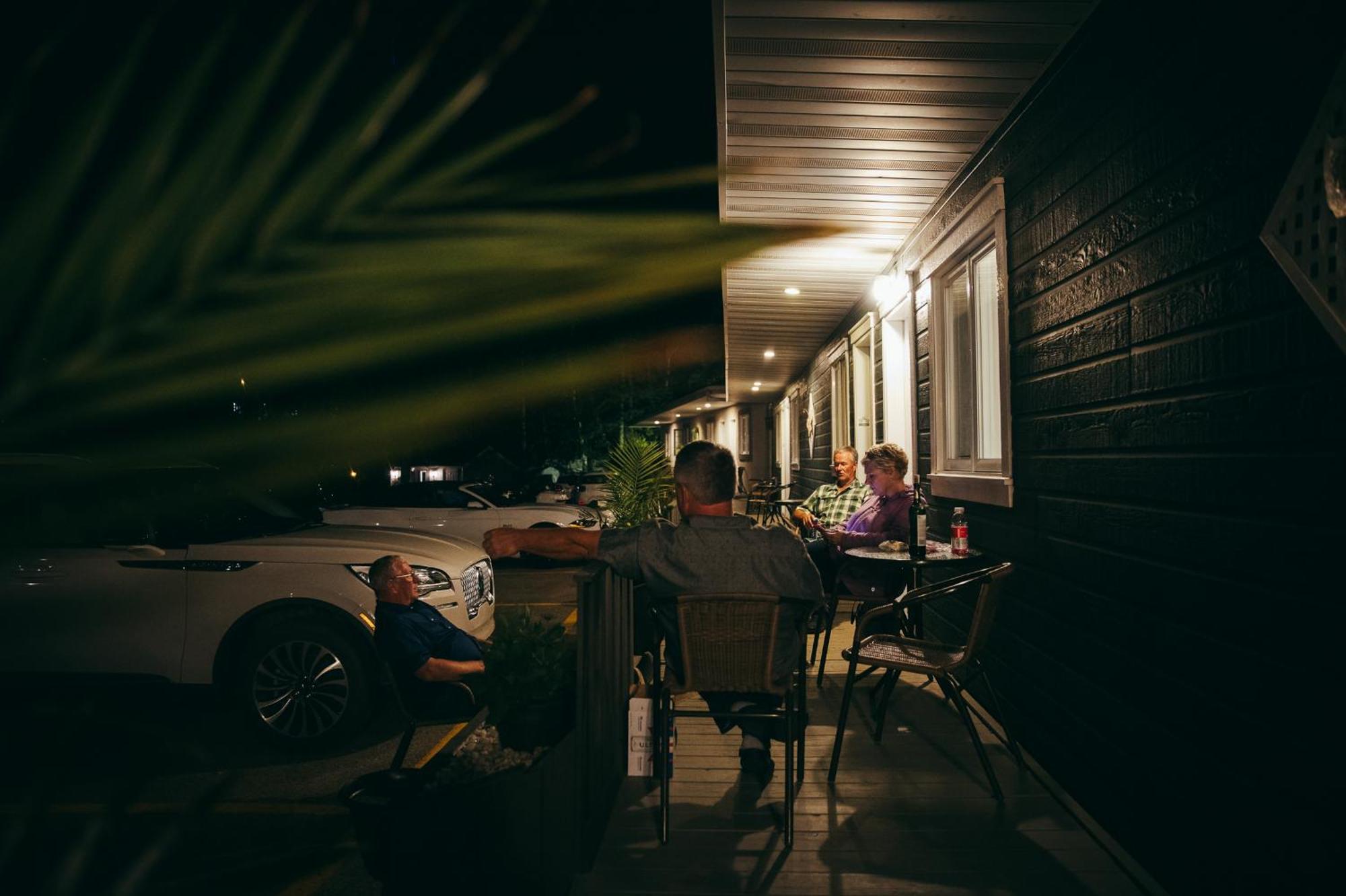 Motel Des Cascades Baie-Saint-Paul Exteriér fotografie