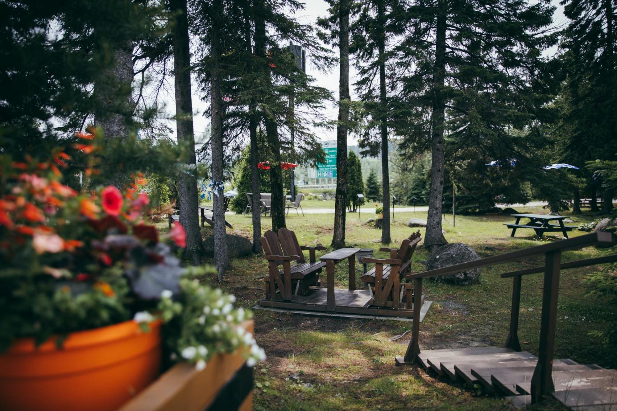 Motel Des Cascades Baie-Saint-Paul Exteriér fotografie